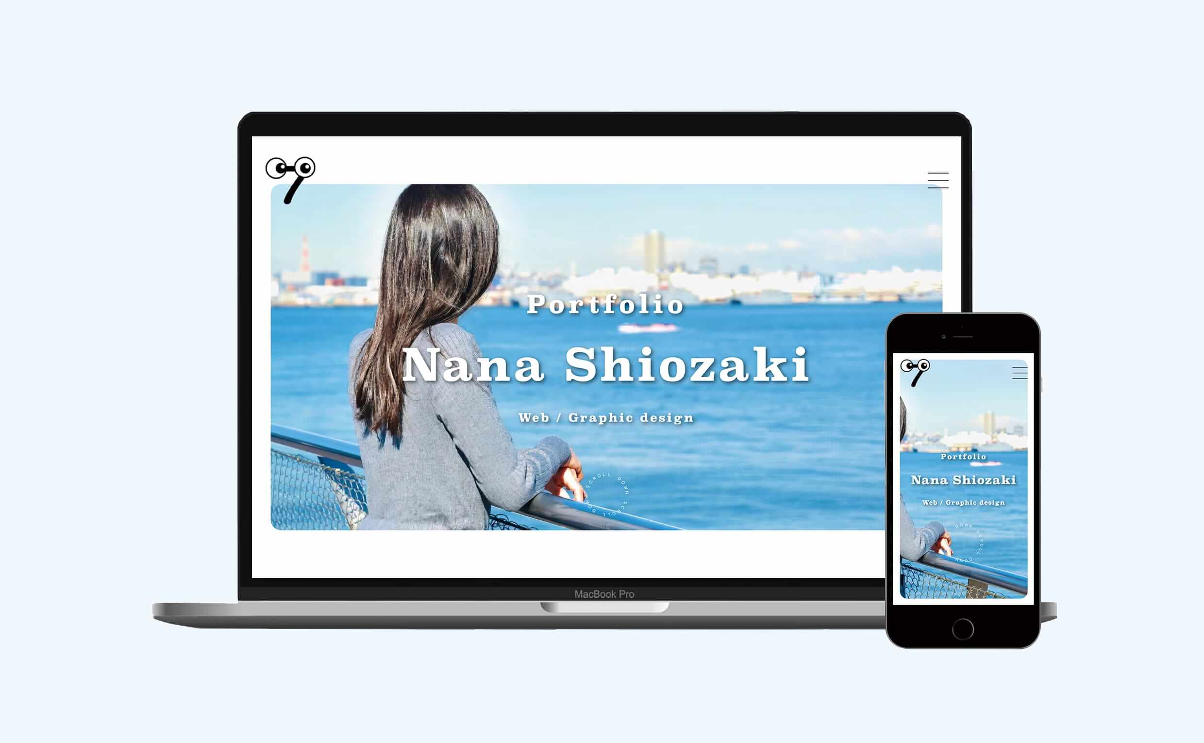 ポートフォリオ Webサイト