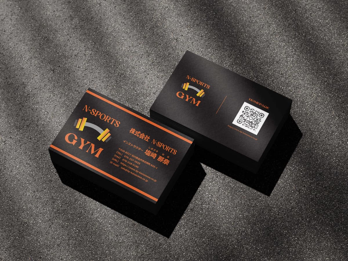 スポーツジム　「N-SPORTS」　名刺