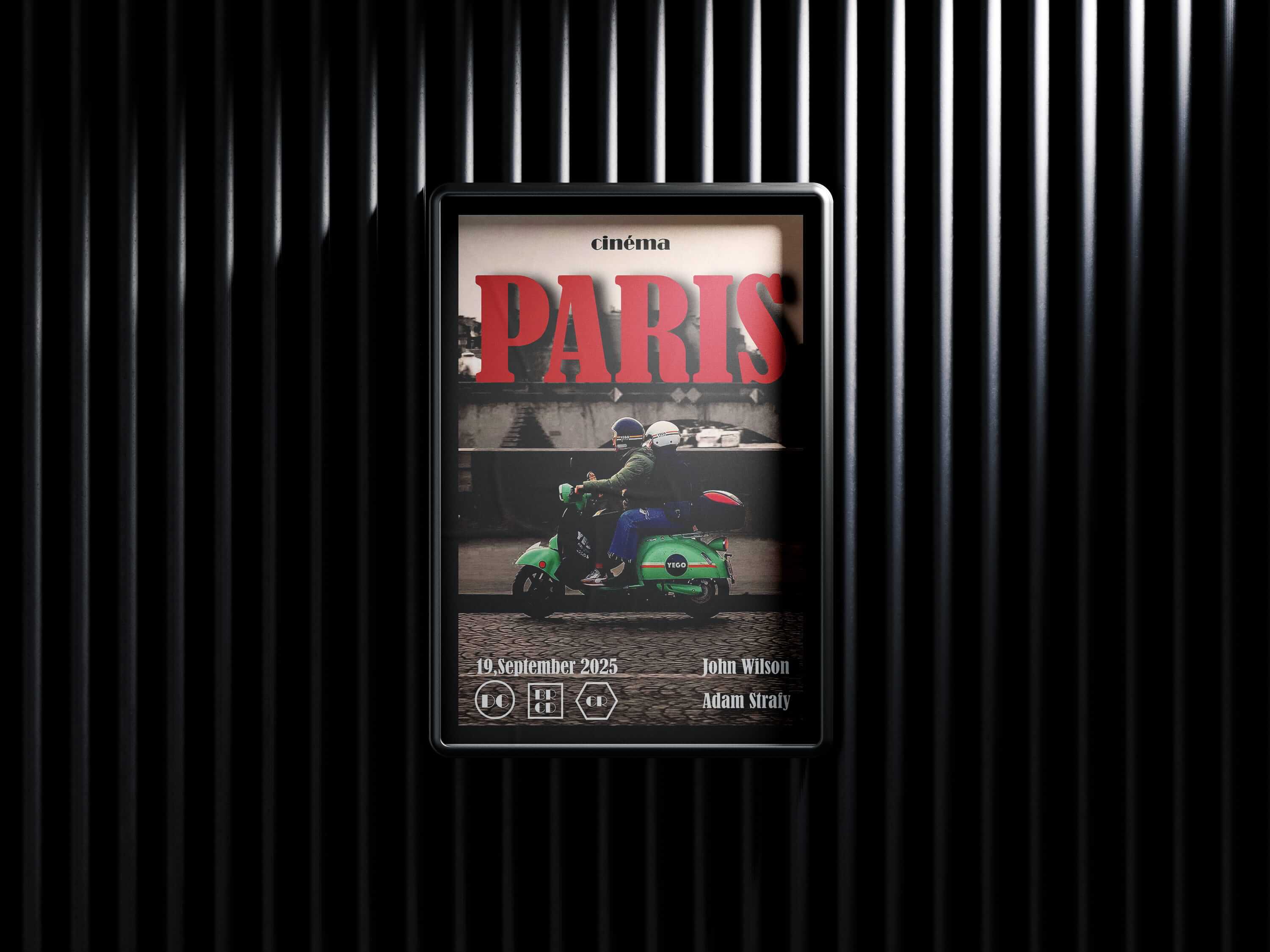 cinema「PARIS」　映画ポスター